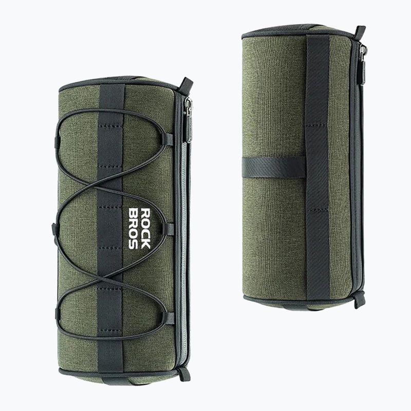 Borsa da manubrio per bicicletta Rockbros 30110049 2 l verde 2