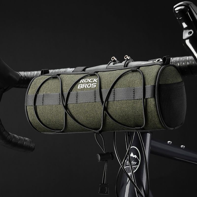 Borsa da manubrio per bicicletta Rockbros 30110049 2 l verde 6