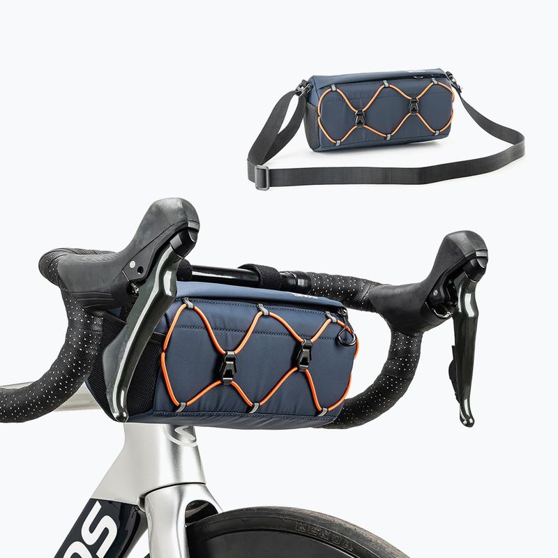 Borsa da manubrio per bicicletta Rockbros 30110054 2,2 l blu 4