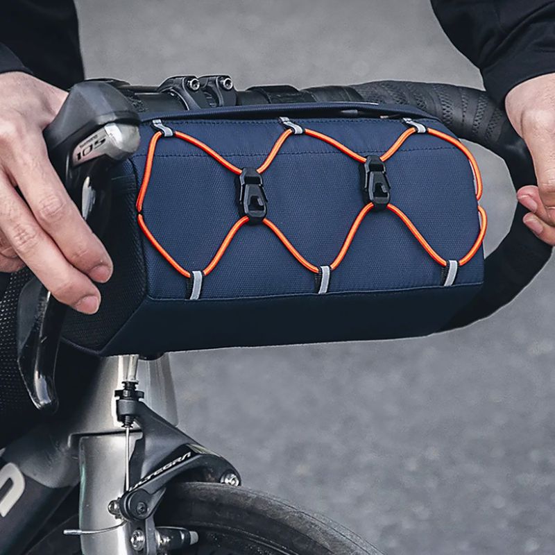 Borsa da manubrio per bicicletta Rockbros 30110054 2,2 l blu 6