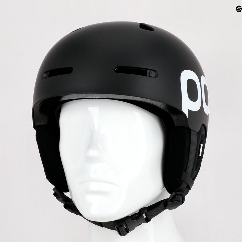 Casco da sci POC Auric Cut BC MIPS nero uranio opaco 15