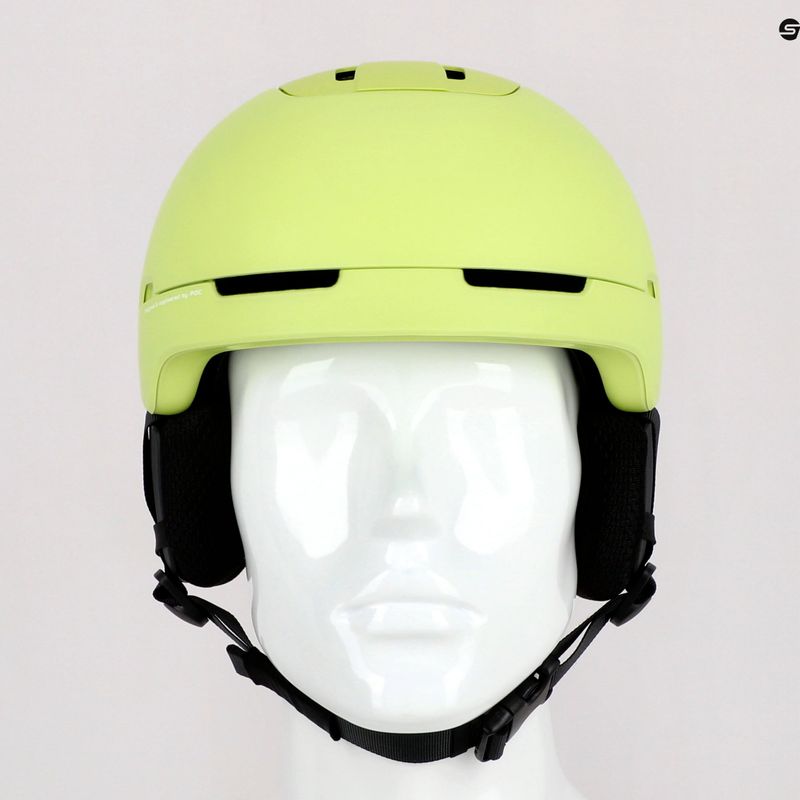 Casco da sci POC Obex MIPS limone calcite opaco 14