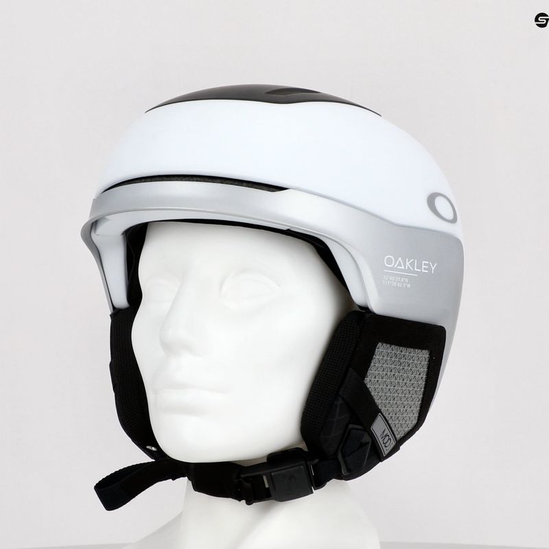 Casco da sci Oakley Mod5 argento/bianco/poseidon 11