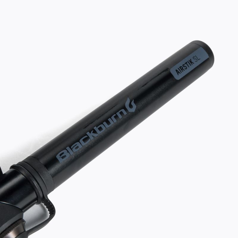 Blackburn Airstik SL HP 160psi pompa per bicicletta nera 3