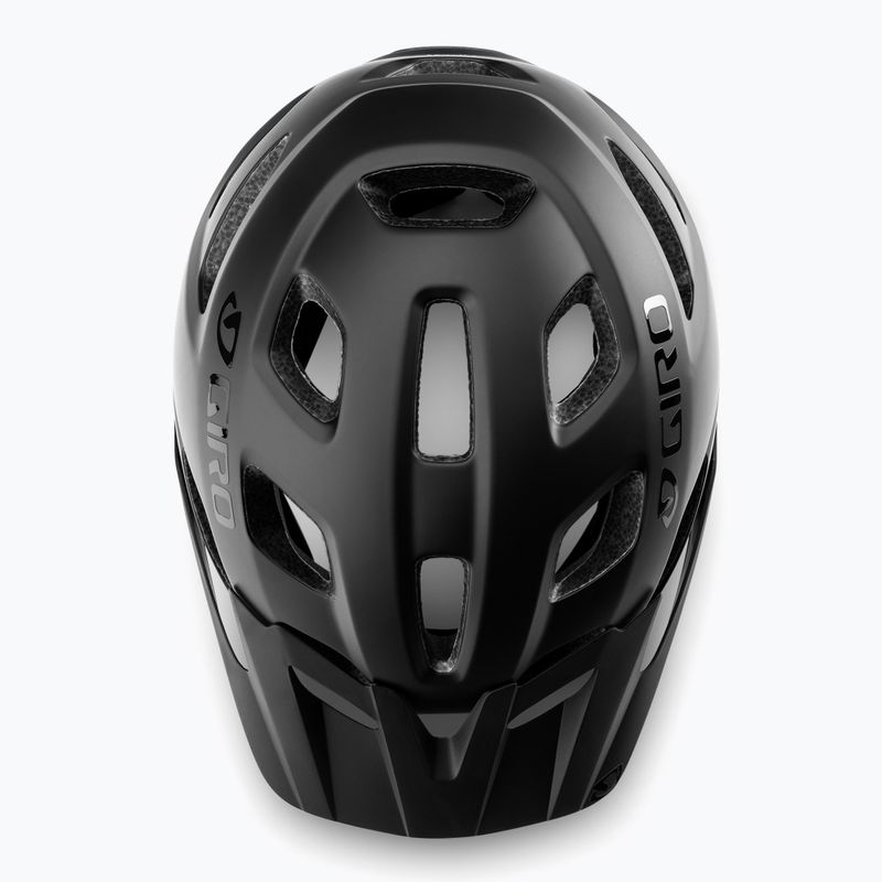 Casco da bicicletta Giro Fixture nero opaco 6