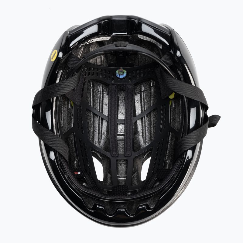 Giro Vanquish Integrated Mips casco da bicicletta nero opaco/nero lucido 6