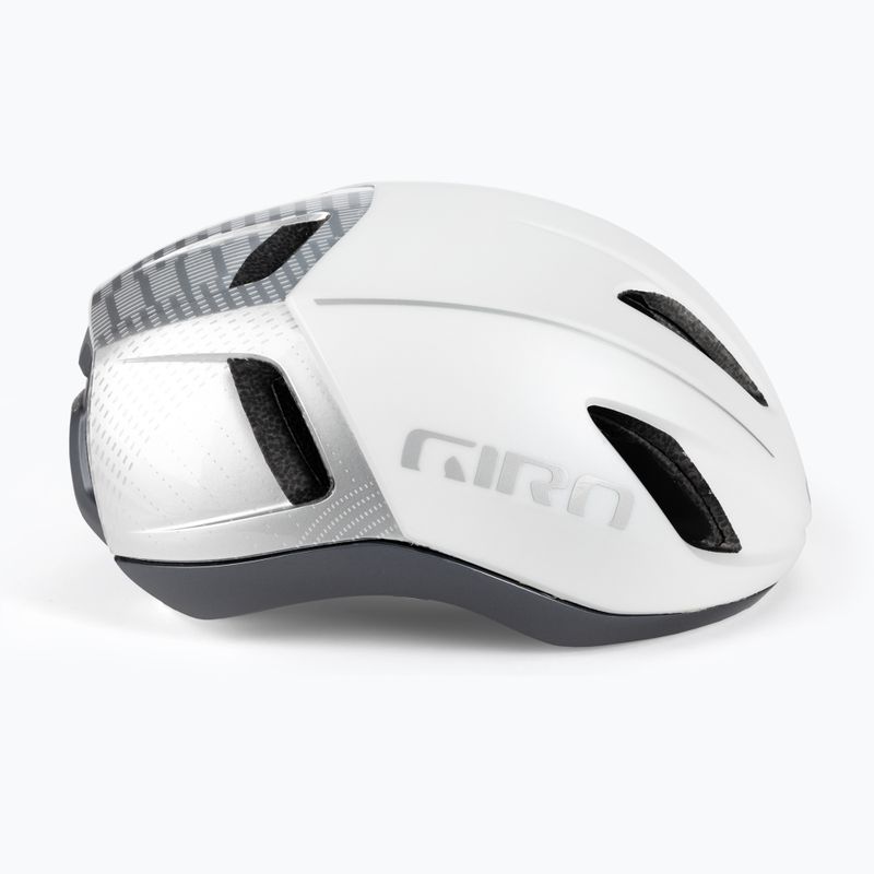 Casco bici Giro Vanquish Integrated Mips bianco/argento opaco 4