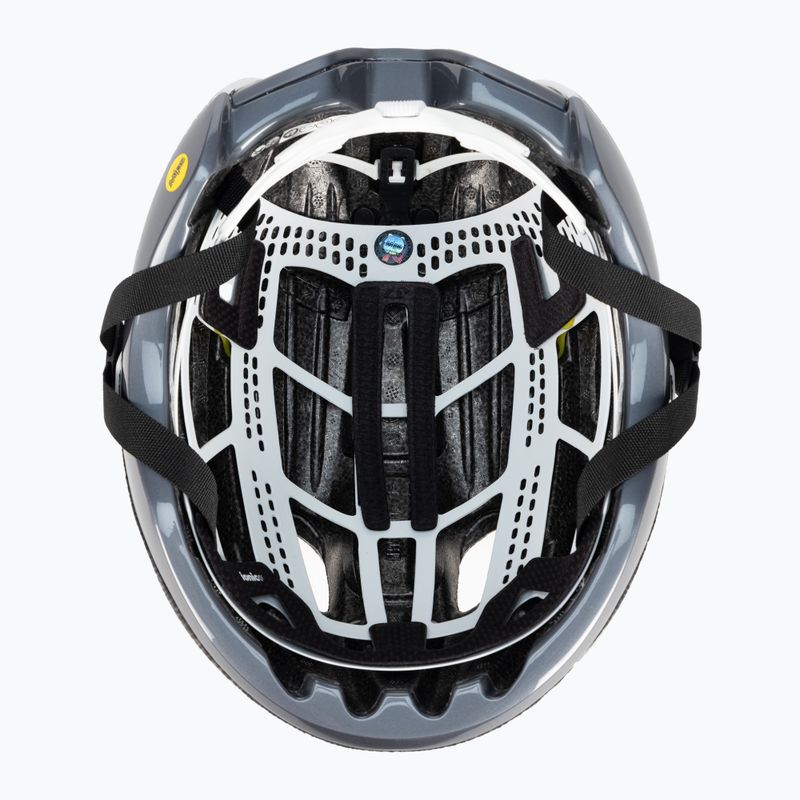 Casco bici Giro Vanquish Integrated Mips bianco/argento opaco 6