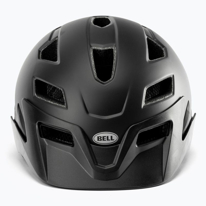 Casco da bici per bambini Bell Sidetrack Jr nero opaco/argento frammenti 2