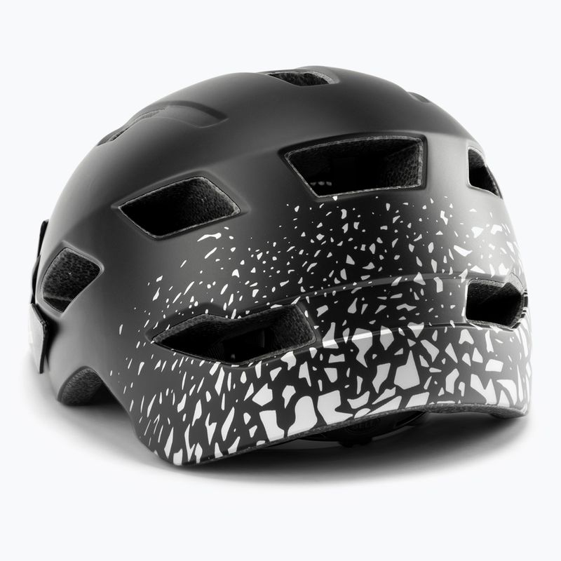 Casco da bici per bambini Bell Sidetrack Jr nero opaco/argento frammenti 4