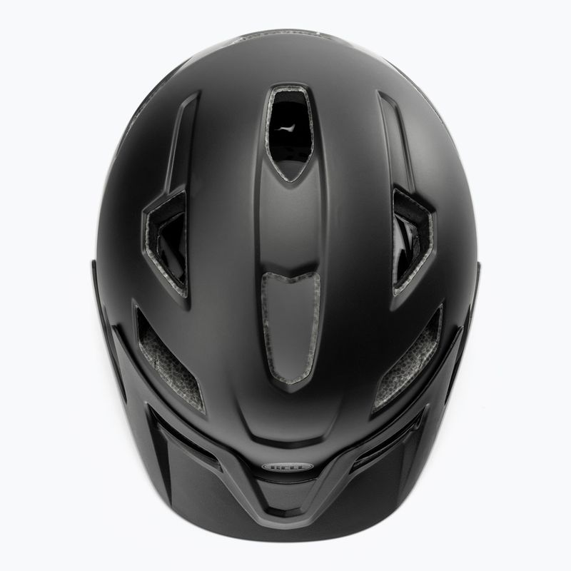 Casco da bici per bambini Bell Sidetrack Jr nero opaco/argento frammenti 6