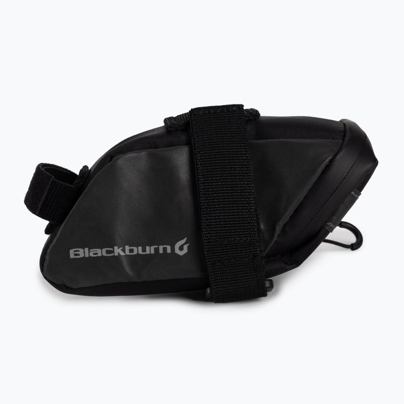 Blackburn Gird Small Borsa da bici sotto sella riflettente nera 2
