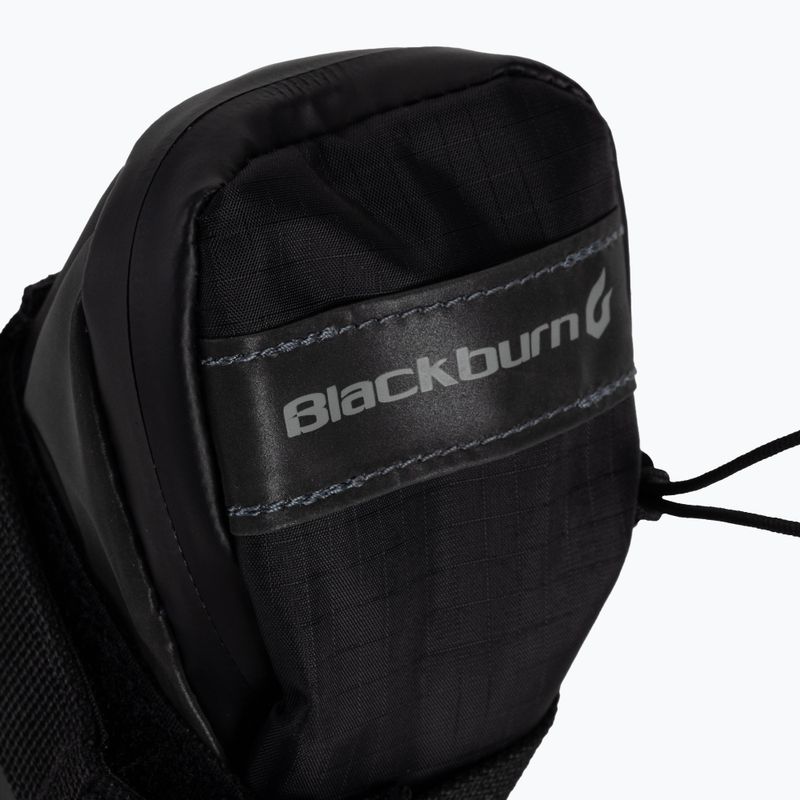 Blackburn Gird Small Borsa da bici sotto sella riflettente nera 3