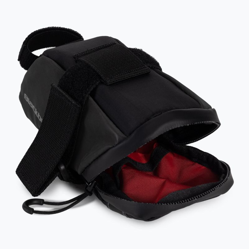 Blackburn Gird Small Borsa da bici sotto sella riflettente nera 4