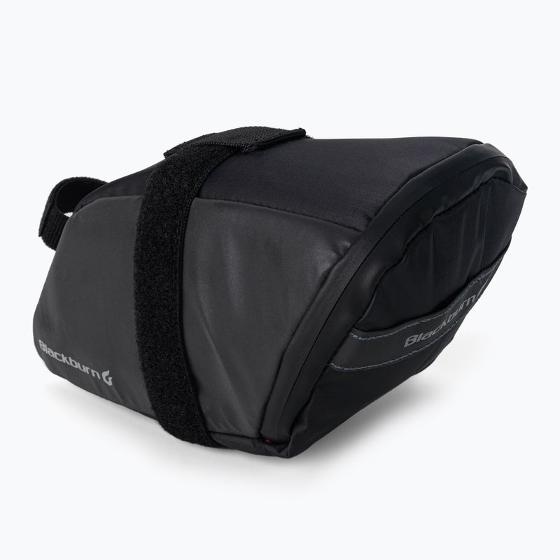 Blackburn Grid Large Borsa sottosella riflettente per bicicletta nera