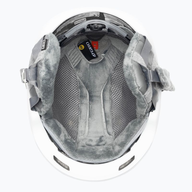 Casco da sci da donna Giro Avera Mips bianco opaco 6