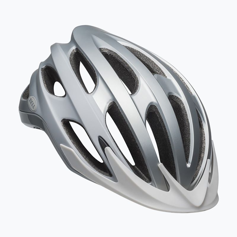 Casco bici Bell Drifter argento lucido opaco/grigio