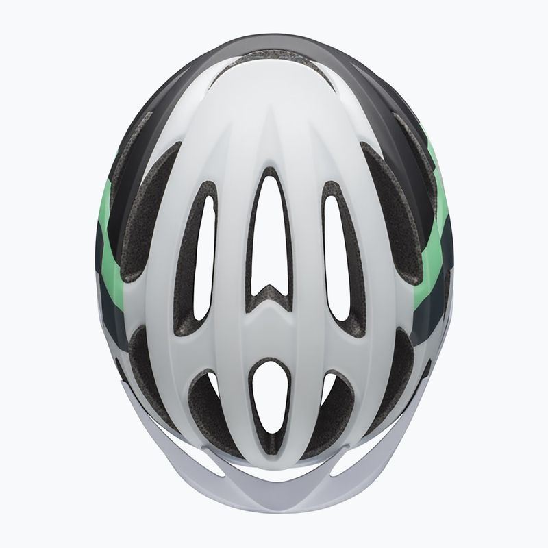 Casco da bici Bell Drifter bianco opaco lucido nero/menta 4