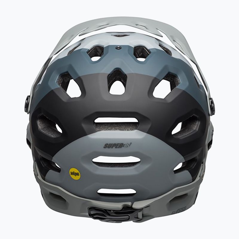 Bell Casco bici integrale Super 3R MIPS downdraft grigio opaco/grigio fucile 4