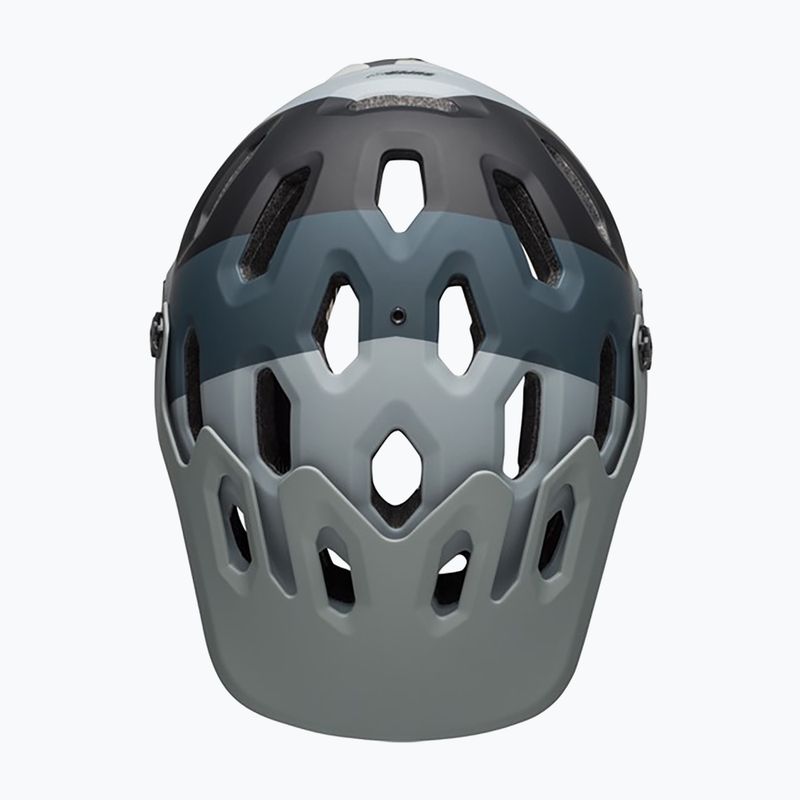 Bell Casco bici integrale Super 3R MIPS downdraft grigio opaco/grigio fucile 5