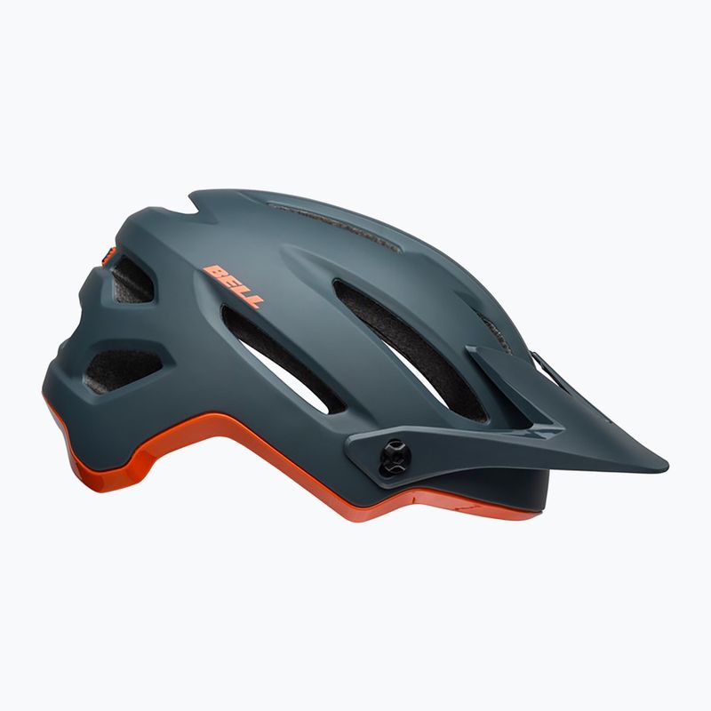 Casco da bici Bell 4Forty lucido opaco ardesia/arancione 2