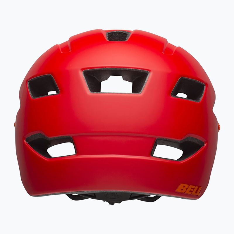 Casco da bici per bambini Bell Sidetrack Integrated MIPS Jr rosso opaco/arancio 3
