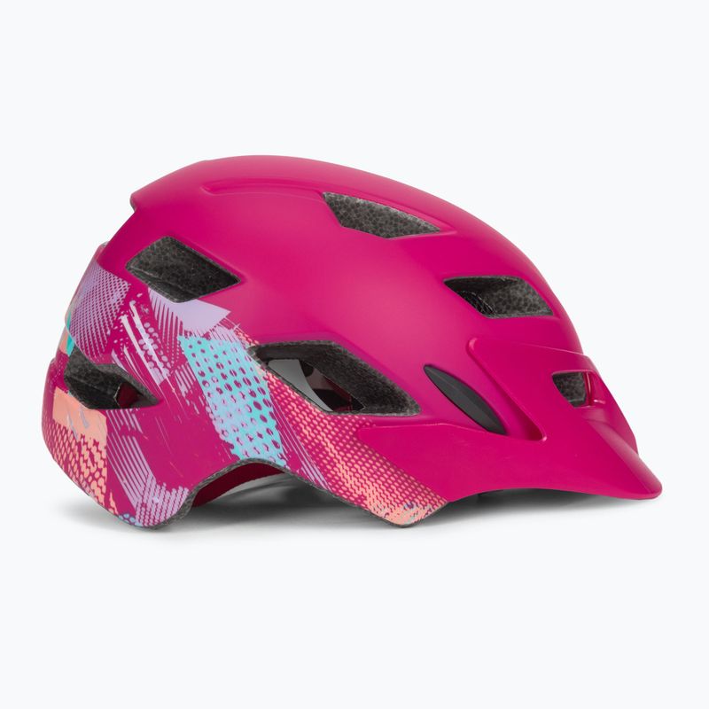 Casco da bici per bambini Bell Sidetrack gnarly matte berry 3