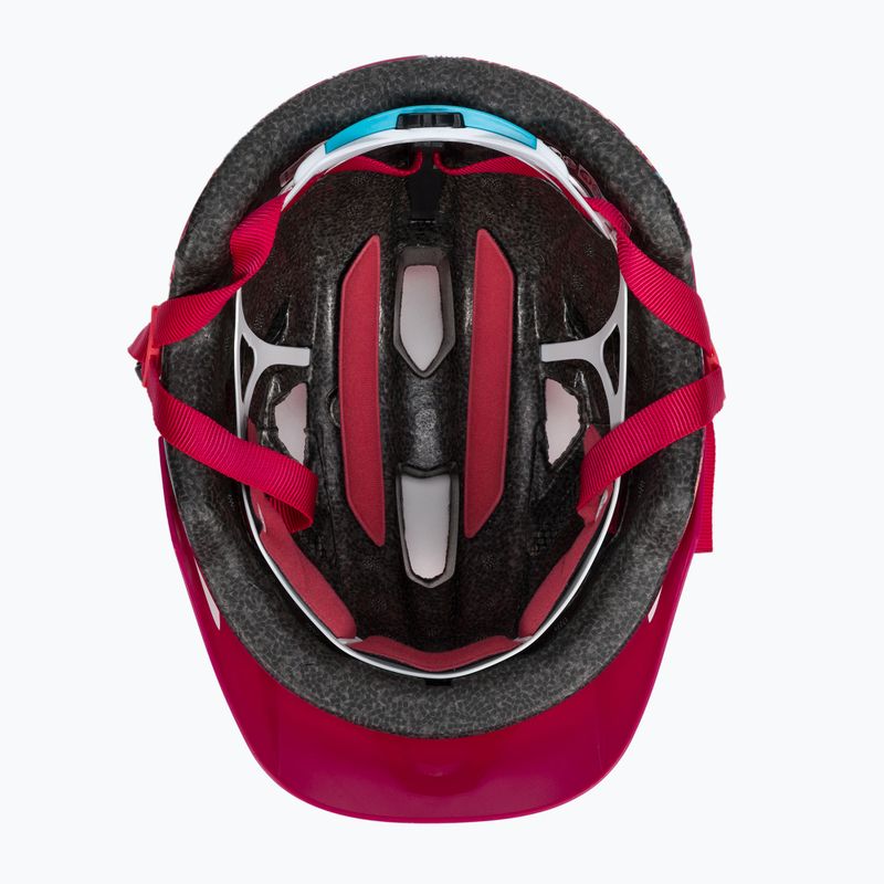 Casco da bici per bambini Bell Sidetrack gnarly matte berry 5