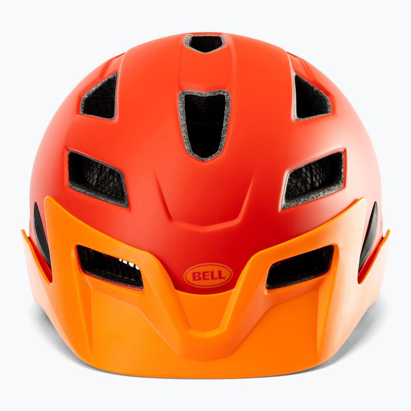 Casco da bici per bambini Bell Sidetrack Jr rosso/arancio opaco 2