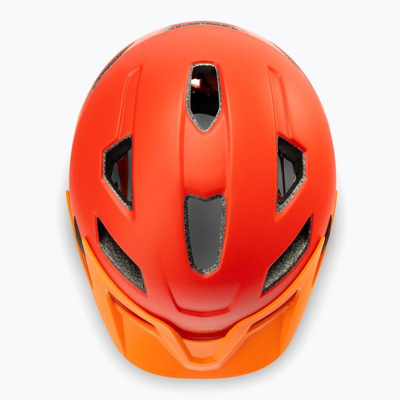 Casco da bici per bambini Bell Sidetrack Jr rosso/arancio opaco 6