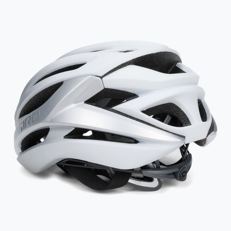 Casco da bicicletta Giro Syntax bianco/argento opaco 4