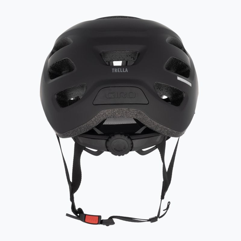 Casco da bicicletta Giro Trella nero opaco argento 3