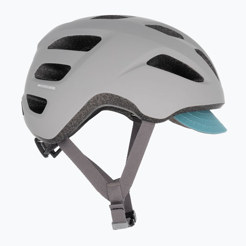 Casco da bici Giro Trella grigio opaco verde scuro 4