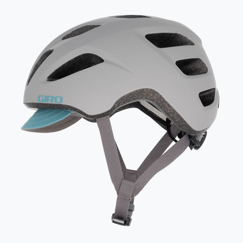 Casco da bici Giro Trella grigio opaco verde scuro 5