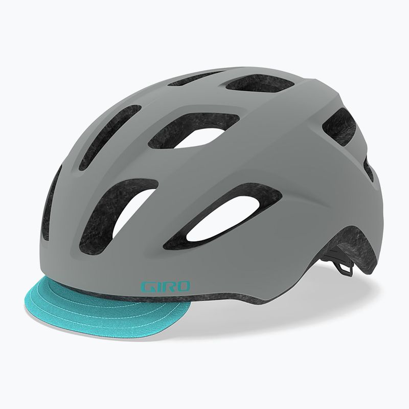 Casco da bici Giro Trella grigio opaco verde scuro 7