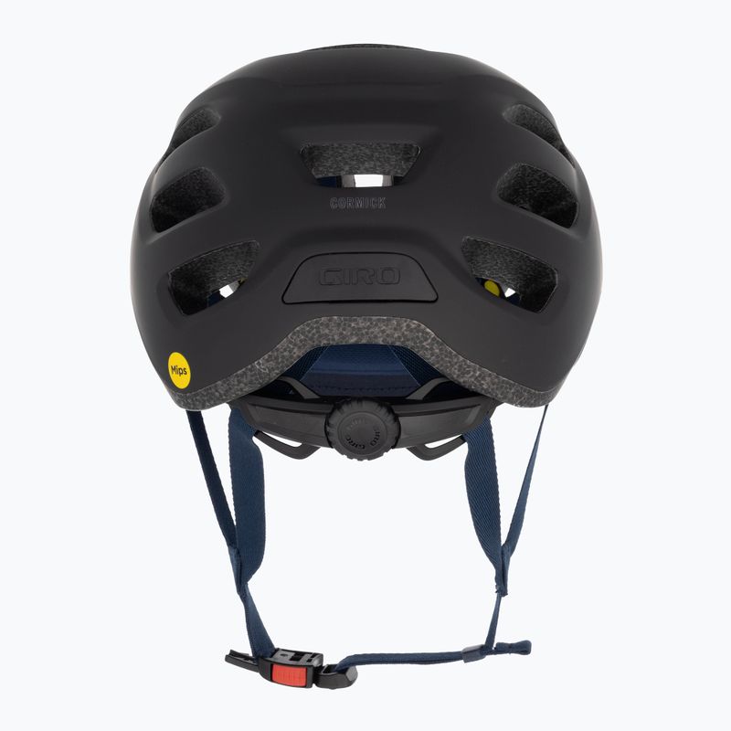 Giro Cormick Integrated MIPS XL casco da bicicletta nero opaco/blu scuro 3