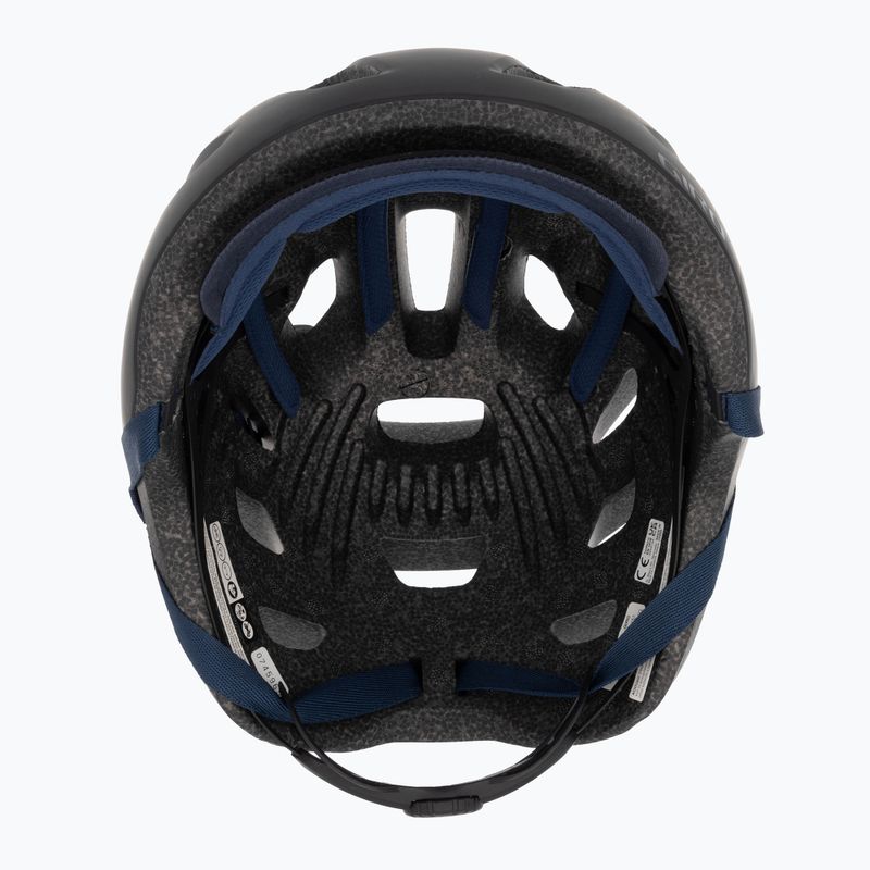 Casco da bicicletta Giro Cormick XL nero opaco/blu scuro 6