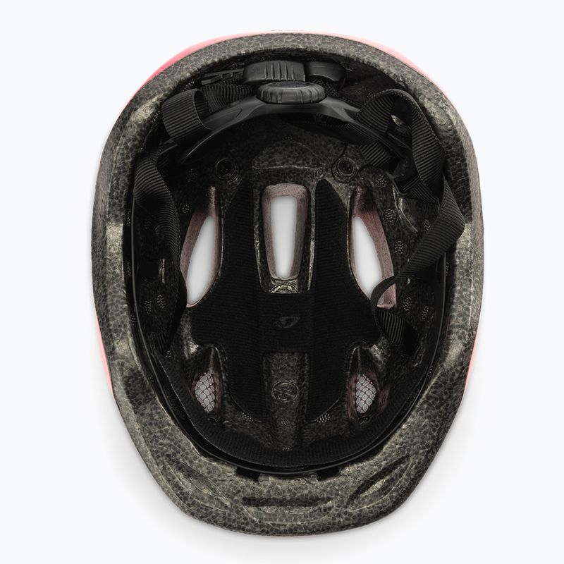 Casco da bici per bambini Giro Scamp rosa brillante perlato 5