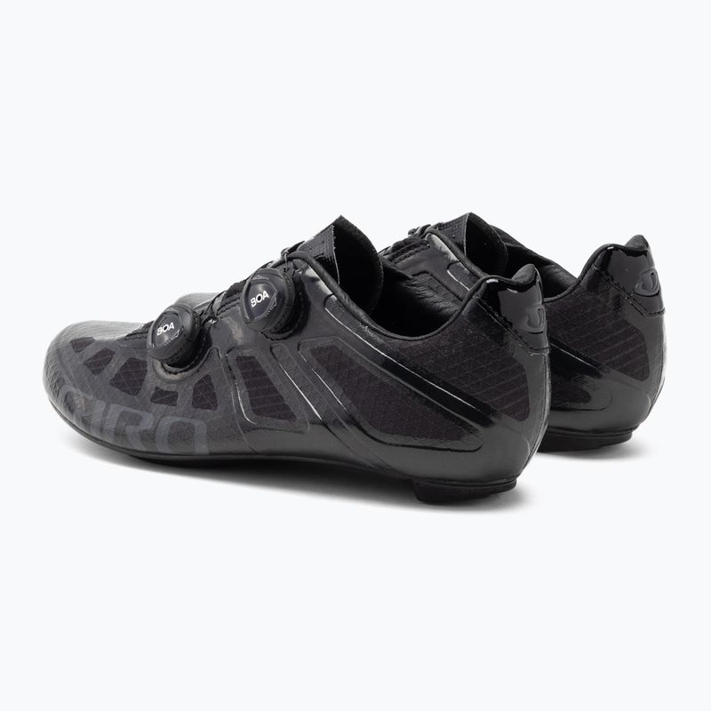 Scarpe da strada da uomo Giro Imperial nero 3