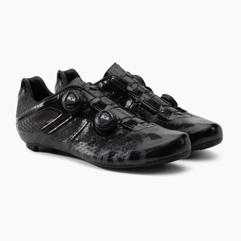 Scarpe da strada da uomo Giro Imperial nero 5
