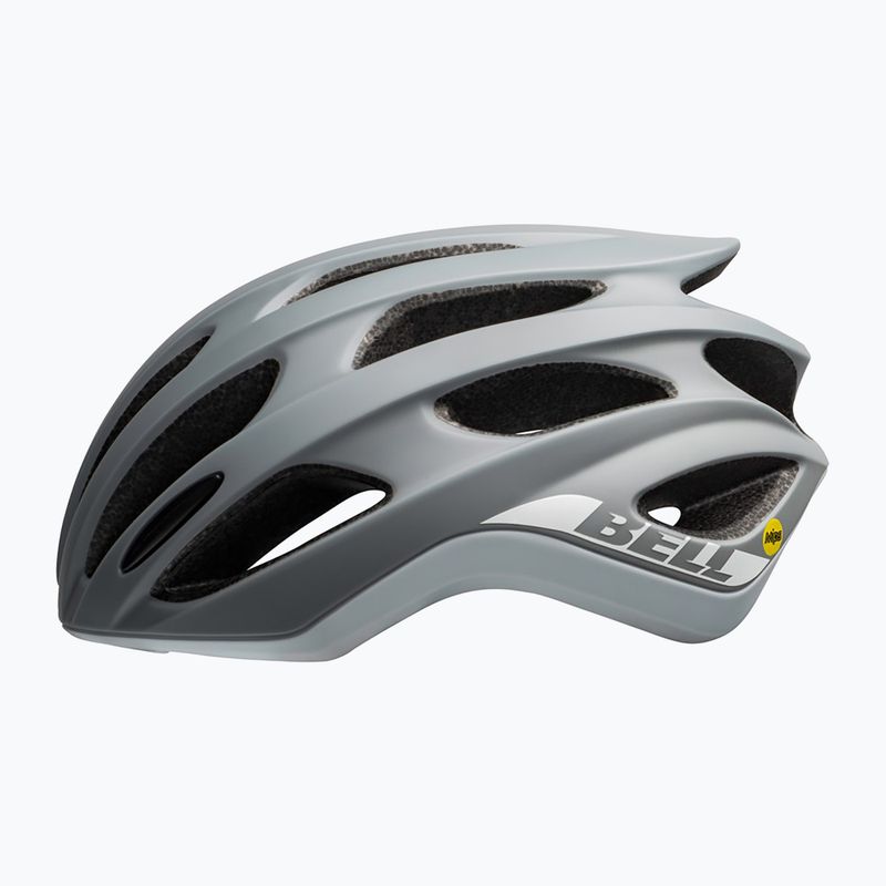 Casco da bici Bell Formula Integrated MIPS grigio lucido opaco 2