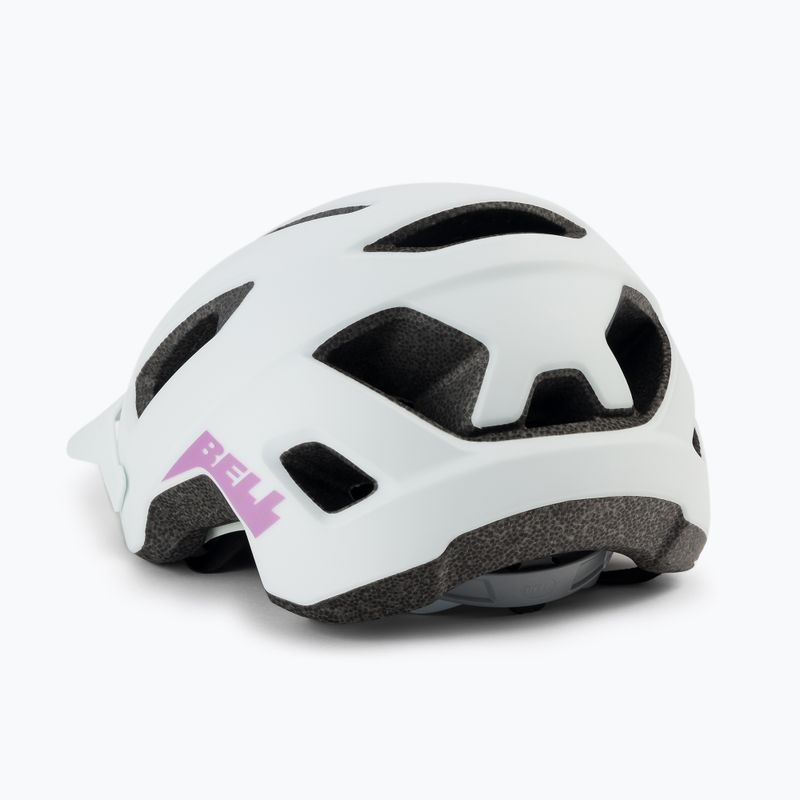 Casco da bici per bambini Bell Nomad Jr bianco opaco viola 4