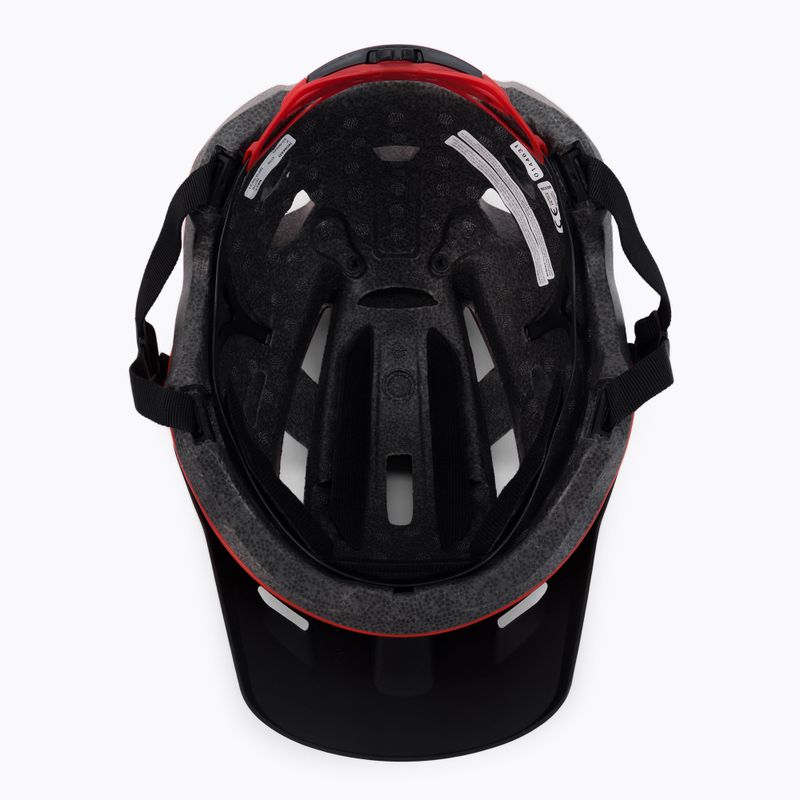 Casco da bici Bell Nomad rosso/nero opaco 5