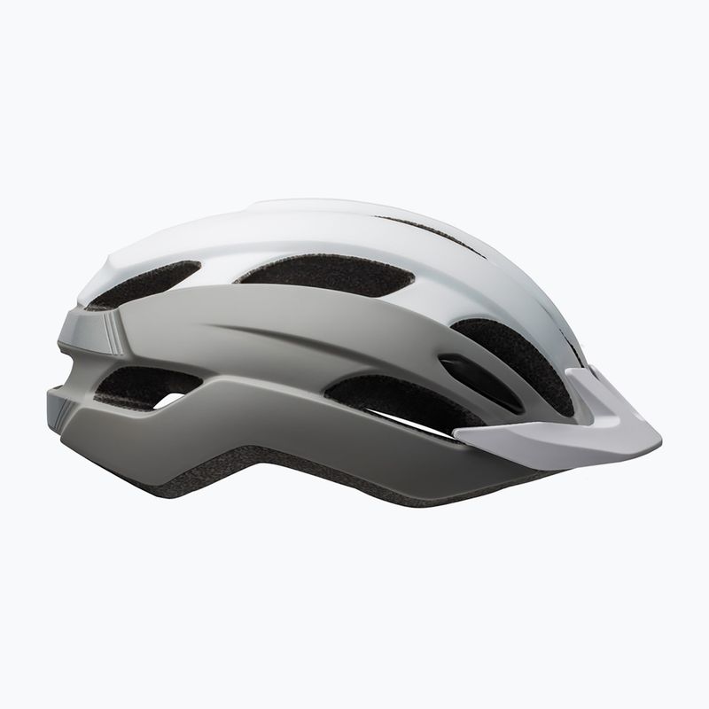 Bell Trace Casco da bici misura universale bianco opaco/argento 2