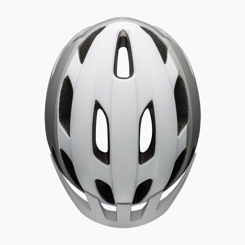 Bell Trace Casco da bici misura universale bianco opaco/argento 3
