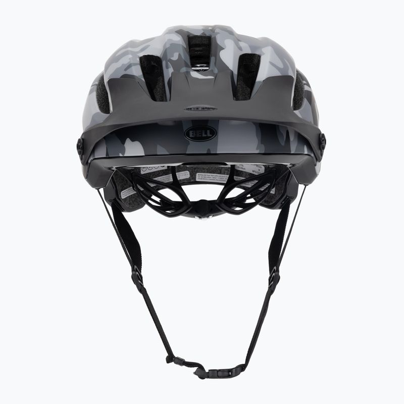 Casco da bici Bell 4Forty nero lucido opaco/camoscio 2