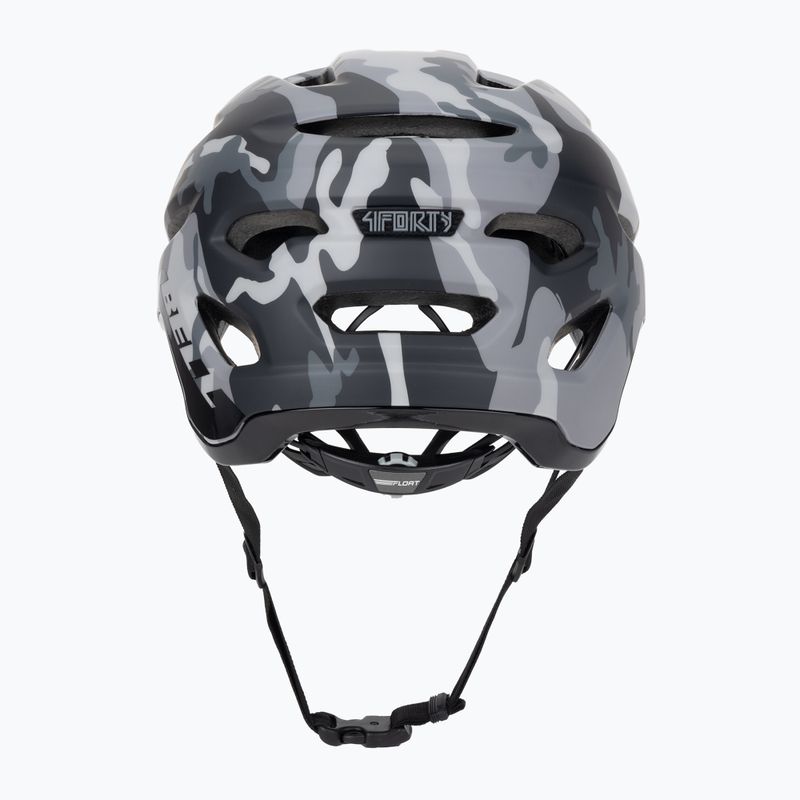 Casco da bici Bell 4Forty nero lucido opaco/camoscio 4