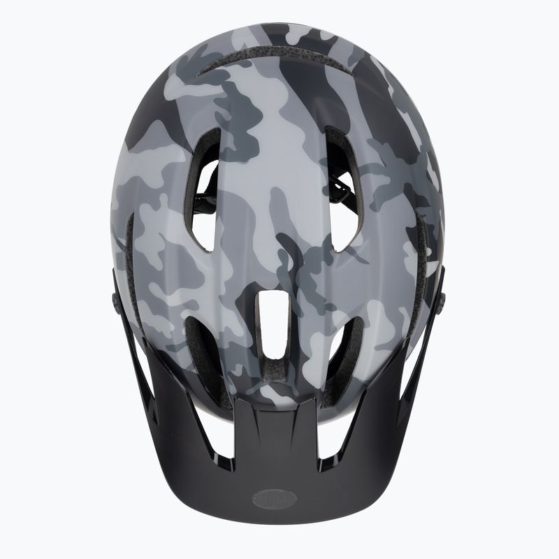 Casco da bici Bell 4Forty nero lucido opaco/camoscio 6