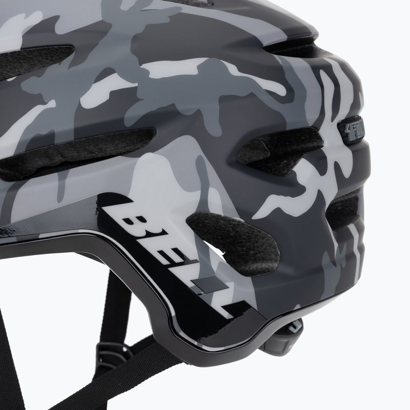 Casco da bici Bell 4Forty nero lucido opaco/camoscio 7