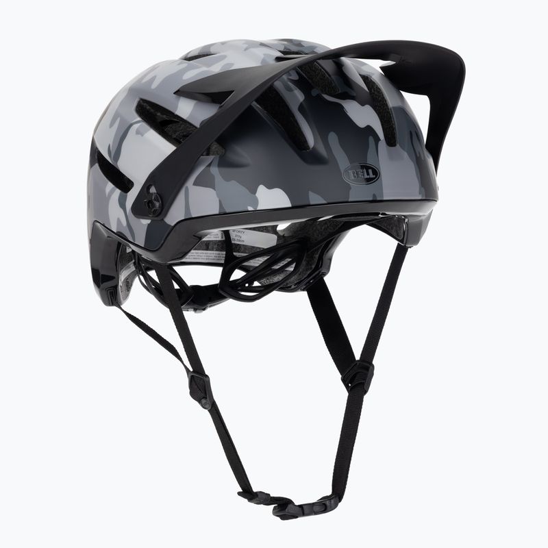 Casco da bici Bell 4Forty nero lucido opaco/camoscio 8